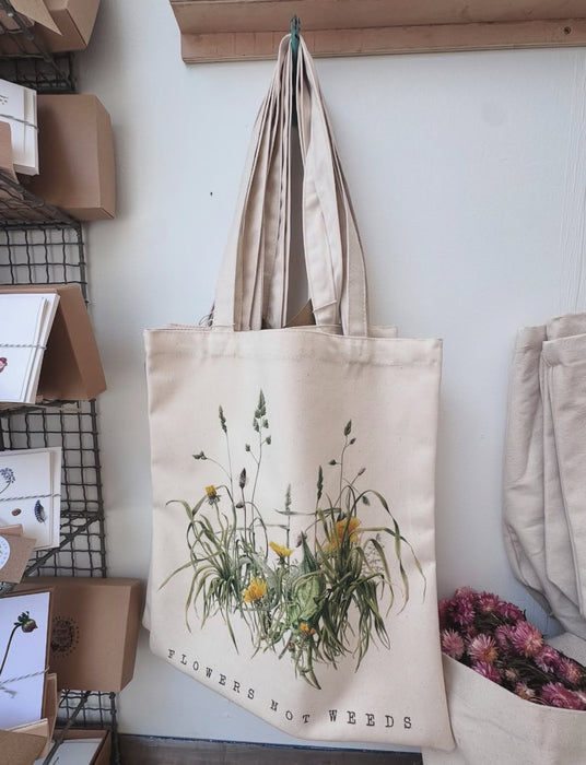 Organic Cotton Dandelion Tote