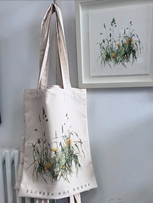 Organic Cotton Dandelion Tote