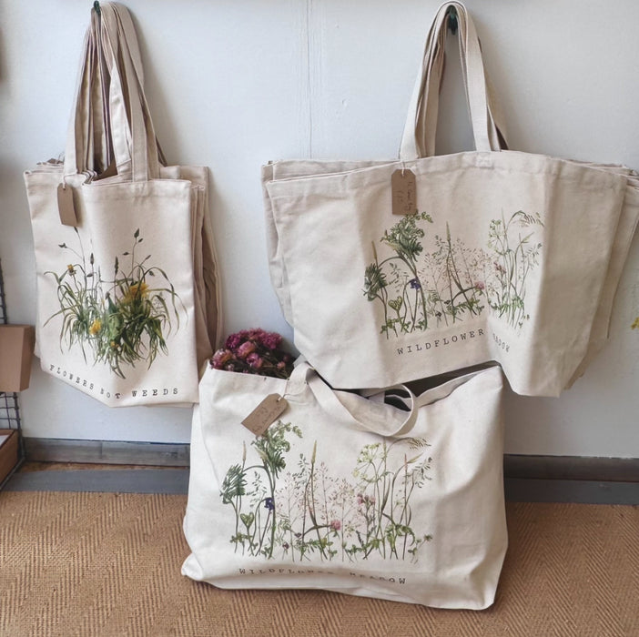 Organic Cotton Dandelion Tote