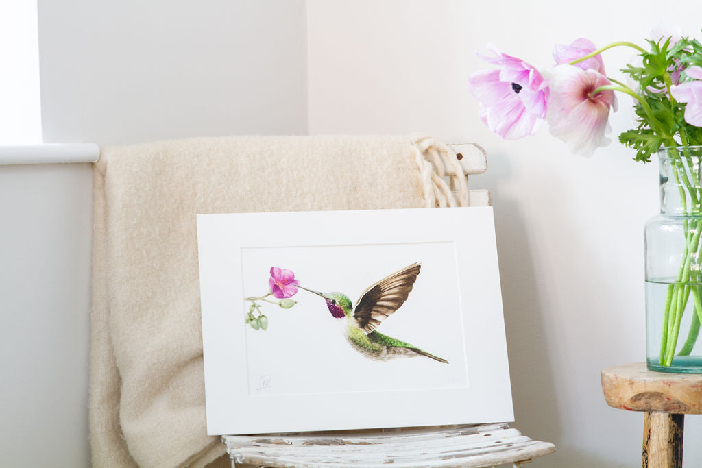 Hummingbird Print