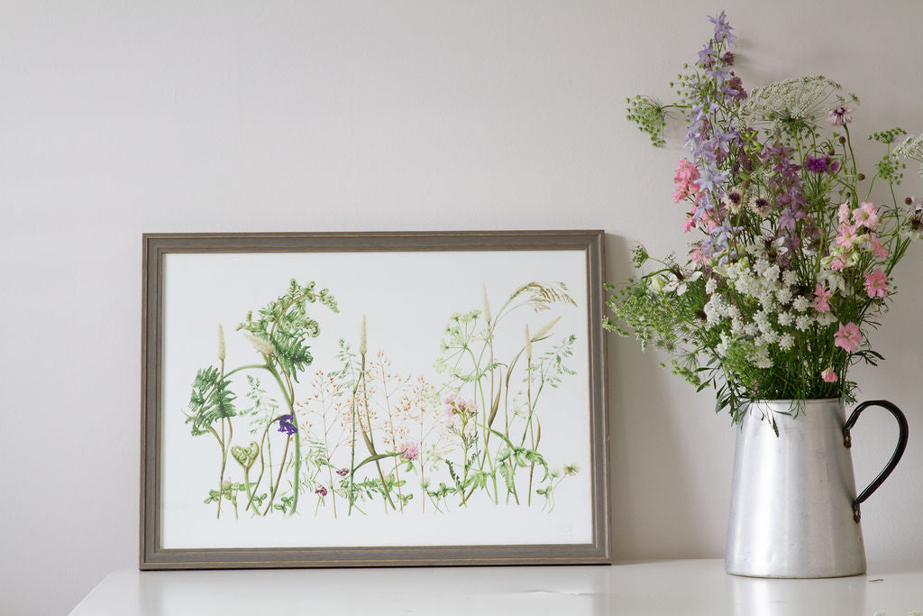 Large Wildflower Meadow- Print