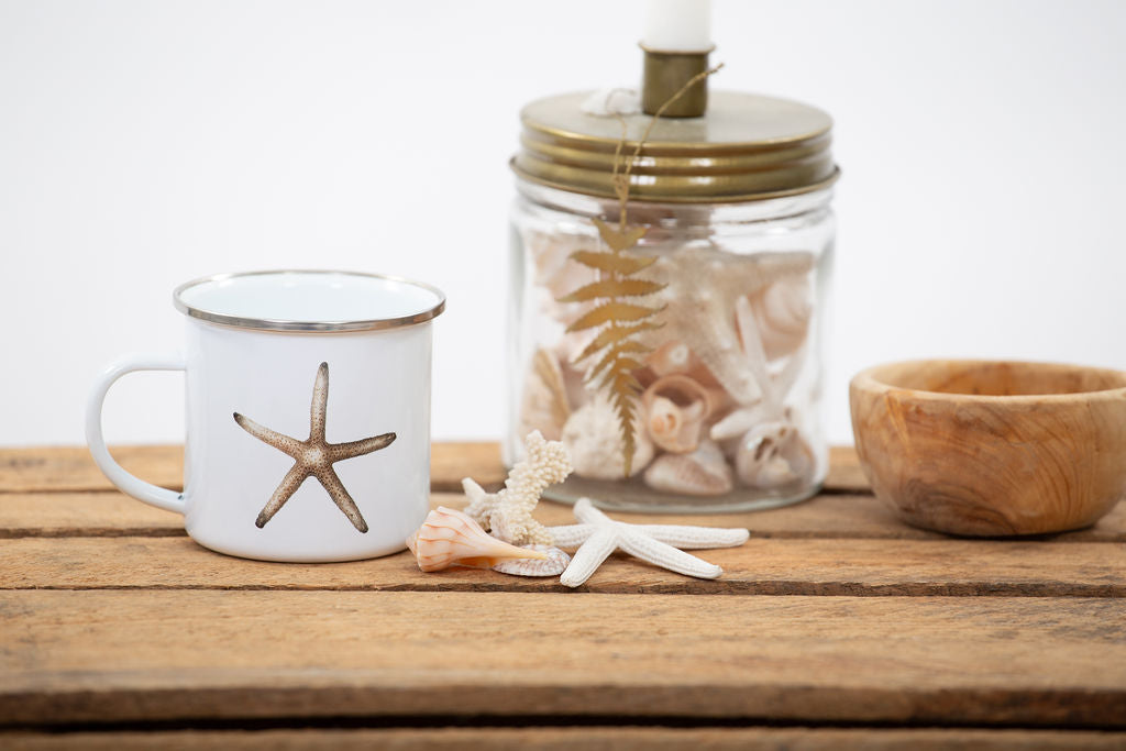 Coastal Enamel Mugs