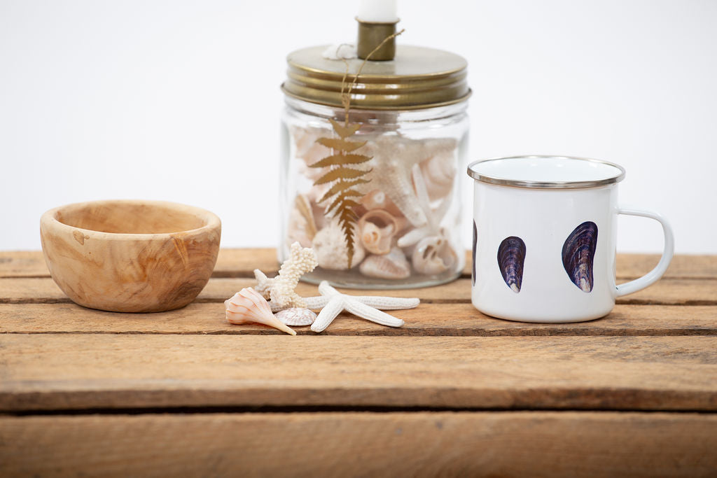 Coastal Enamel Mugs