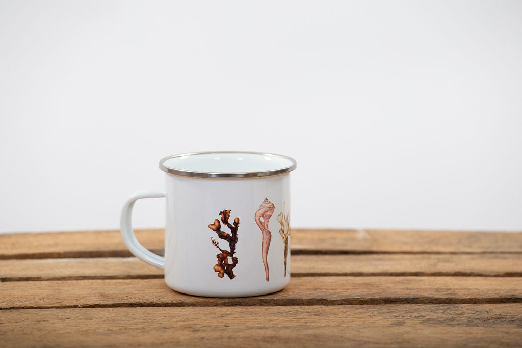 Coastal Enamel Mugs