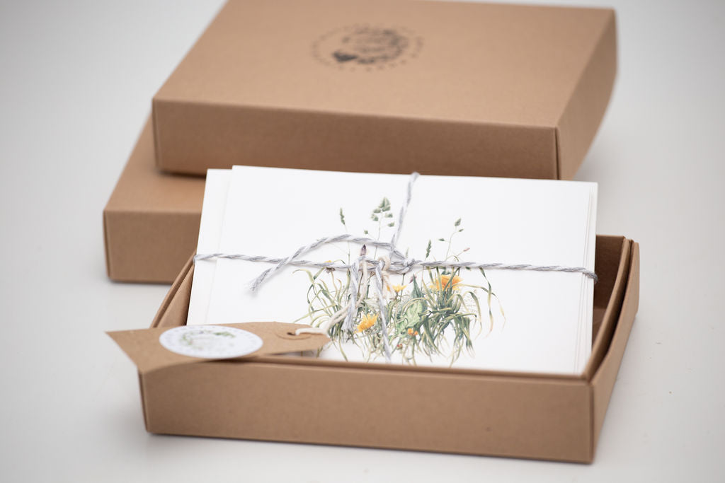 Dandelions and Foxgloves Card Gift Box