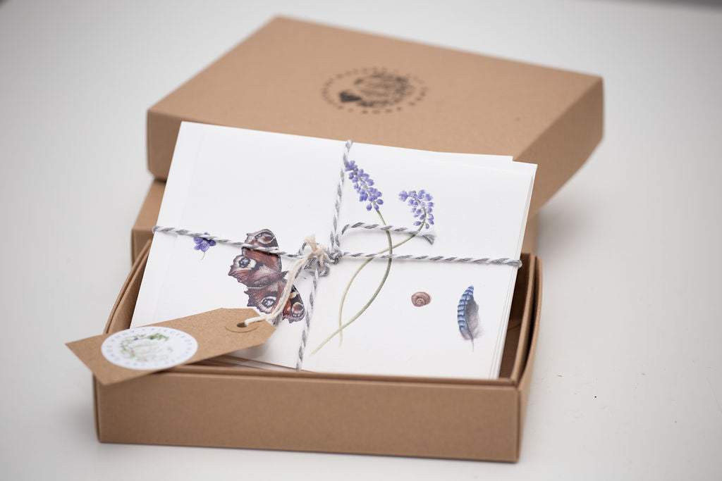 Butterflies Card Gift Box